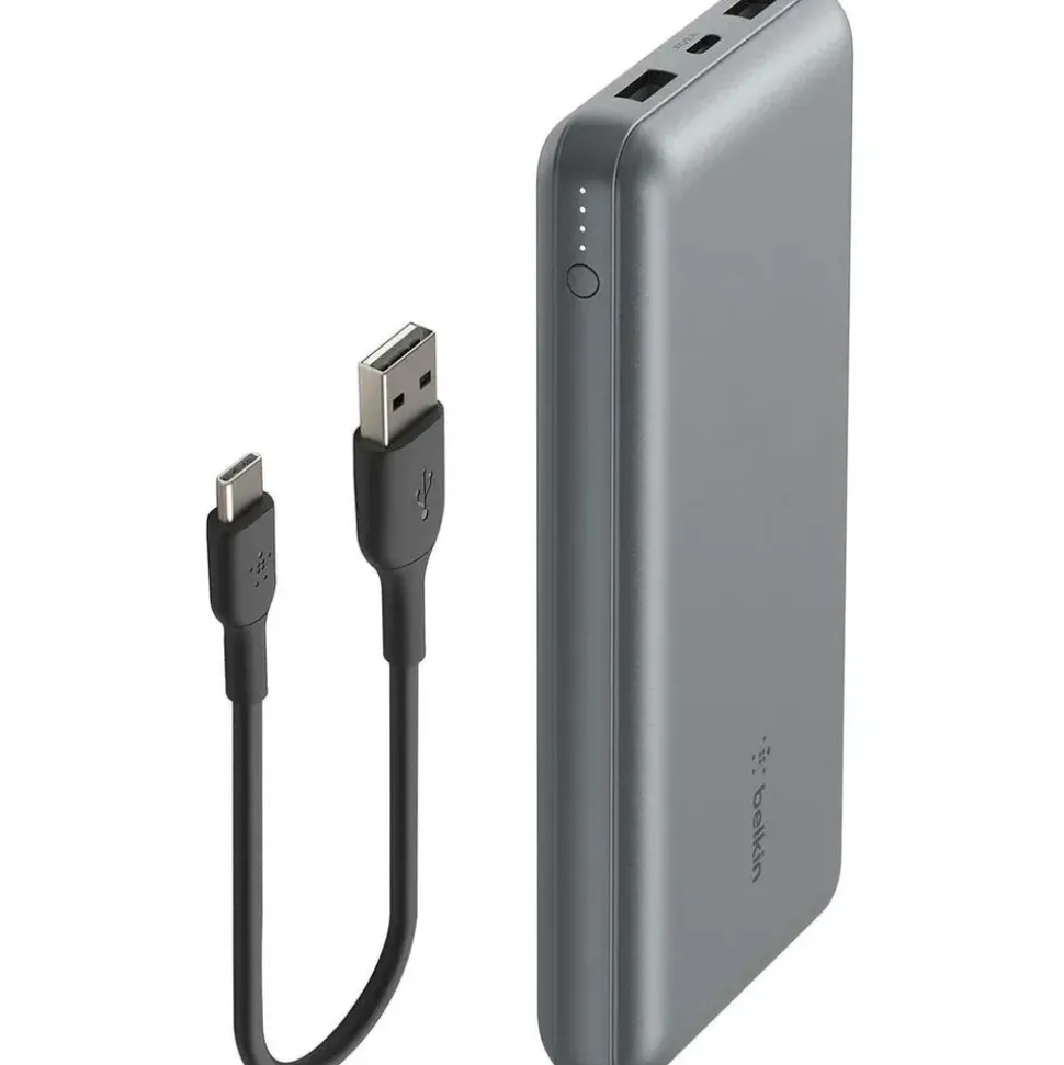 Belkin BoostCharge Powerbank 20K, Spacegrau, 20.000-mAh
