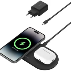 Belkin BoostCharge Pro 2-in-1 - Induktive Ladematte