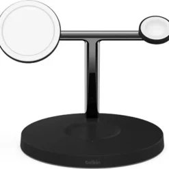 Belkin BoostCharge Pro 3-in-1-Ladegerät mit MagSafe Schwarz