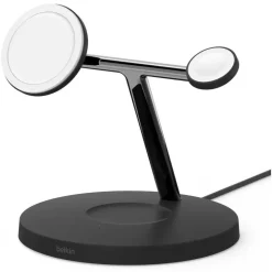 Belkin BoostCharge Pro 3-in-1-Ladegerät mit MagSafe Schwarz