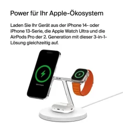 Belkin BoostCharge Pro 3in1, Ladegerät mit MagSafe 15W