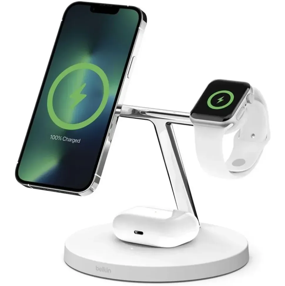 Belkin BoostCharge Pro 3in1, Ladegerät mit MagSafe 15W