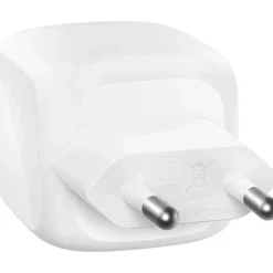 Belkin Dual USB-C Ladegerät Power Delivery und PPS (50 W) weiß