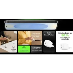 Belkin Dual USB-C Ladegerät Power Delivery und PPS (50 W) weiß