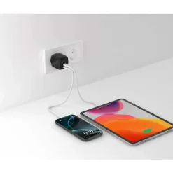 Belkin Dual USB-C Ladegerät Power Delivery und PPS (67 W) schwarz