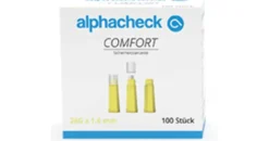 Berger Med Gmbh alphacheck comfort Sicherheitslanzetten 26 G x 1,6 mm 100 Stück