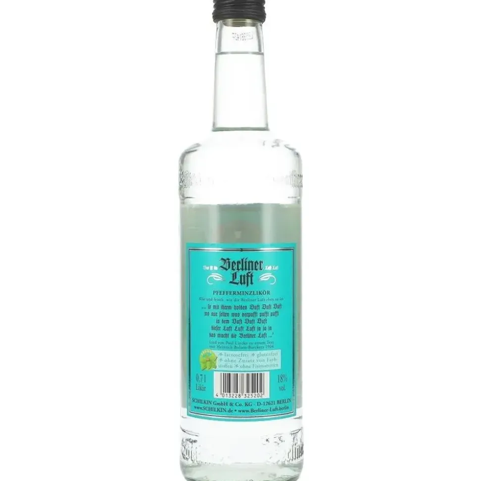 Berliner Luft Pfefferminzlikör 18% Vol. 0,7 l