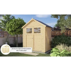 BERTILO Sylt 1 1,82 x 1,23 m natur
