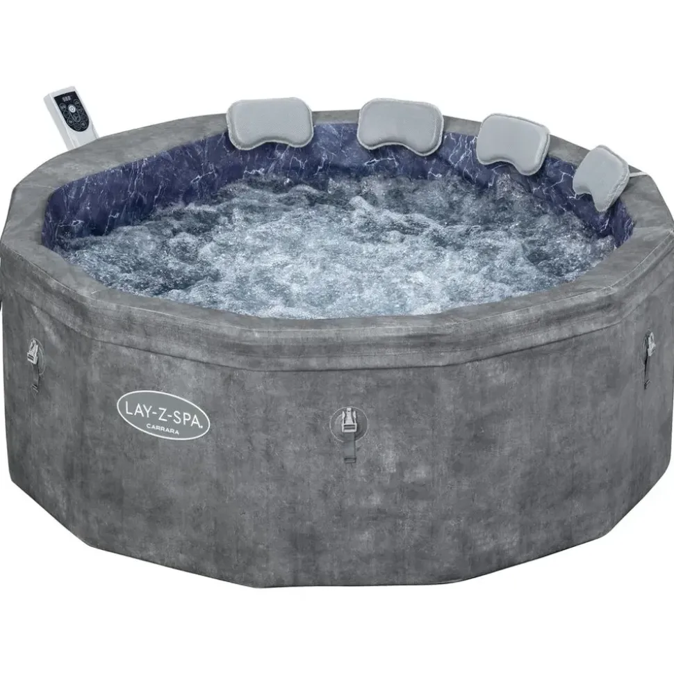 BESTWAY Carrara Ø 170 x 65 cm Grau