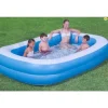 BESTWAY Family Pool 201 x 150 x 51 cm blau/weiß