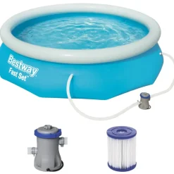 BESTWAY Fast Set Pool 305 x 76 cm inkl. Filterpumpe