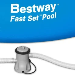 BESTWAY Fast Set Pool 305 x 76 cm inkl. Filterpumpe