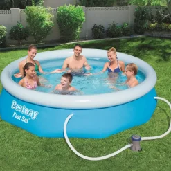 BESTWAY Fast Set Pool 305 x 76 cm inkl. Filterpumpe