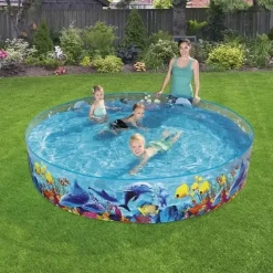 BESTWAY Fill 'N Fun Odyssey Planschbecken 244 x 46 cm