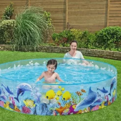 BESTWAY Fill 'N Fun Odyssey Planschbecken 244 x 46 cm