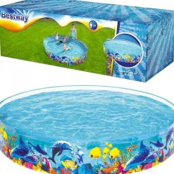 BESTWAY Fill 'N Fun Odyssey Planschbecken 244 x 46 cm