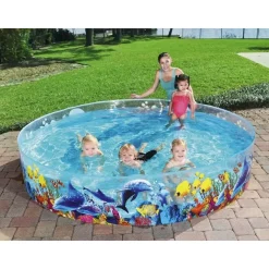 BESTWAY Fill 'N Fun Odyssey Planschbecken 244 x 46 cm