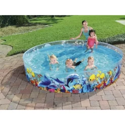 BESTWAY Fill 'N Fun Odyssey Planschbecken 244 x 46 cm