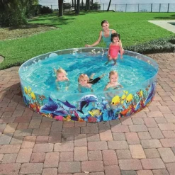 BESTWAY Fill 'N Fun Odyssey Planschbecken 244 x 46 cm