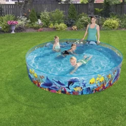 BESTWAY Fill 'N Fun Odyssey Planschbecken 244 x 46 cm