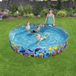 BESTWAY Fill 'N Fun Odyssey Planschbecken 244 x 46 cm