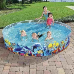 BESTWAY Fill 'N Fun Odyssey Planschbecken 244 x 46 cm