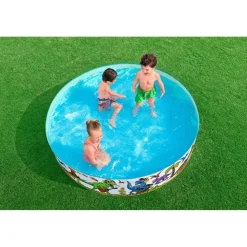 BESTWAY Fill 'n Fun Planschbecken Dinosaurier 183 x 38 cm