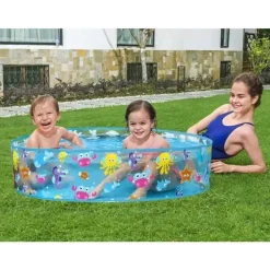 BESTWAY Fill 'N Fun Planschbecken 122 x 25 cm (BW55028)