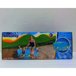 BESTWAY Fill 'N Fun Planschbecken 122 x 25 cm (BW55028)