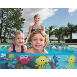BESTWAY Fill 'N Fun Planschbecken 122 x 25 cm (BW55028)