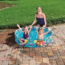 BESTWAY Fill 'N Fun Planschbecken 122 x 25 cm (BW55028)