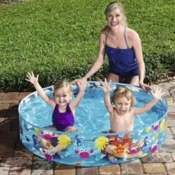 BESTWAY Fill 'N Fun Planschbecken 122 x 25 cm (BW55028)