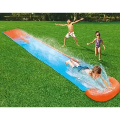 BESTWAY H2OGO! Single Ramp Wasserrutsche 488 x 82 cm