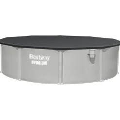 BESTWAY Hydrium Stahlwandpool Komplett-Set Ø 457 x 122 cm inkl. Sandfilteranlage