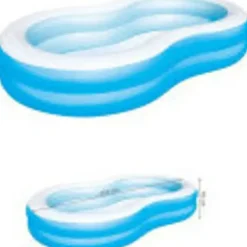 BESTWAY Lagune Family Planschbecken 262 x 157 x 46 cm