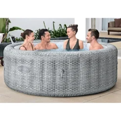 BESTWAY Lay-Z-Spa Bali AirJet 196 x 71 cm Lichtgrau
