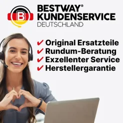 BESTWAY Lay-Z-Spa Bali AirJet 196 x 71 cm Lichtgrau