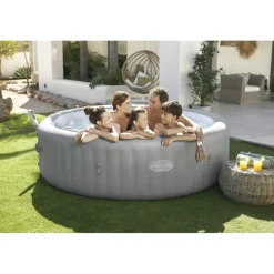 BESTWAY Lay-Z-Spa Hawaii AirJet 236 x 71 cm Silbergrau