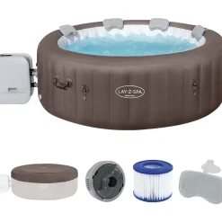 BESTWAY Lay-Z-Spa Maledives HydroJet Pro 54173 inkl. Bodenmatte