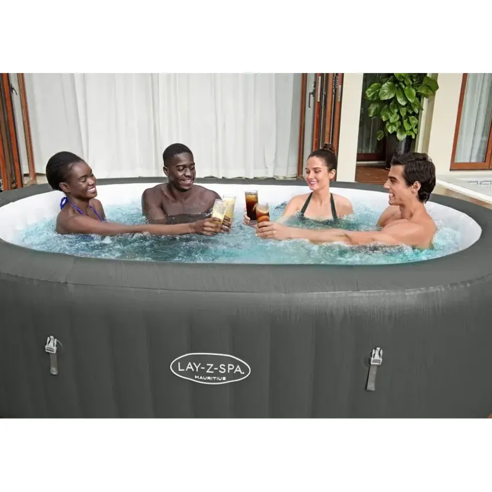 BESTWAY LAY-Z-SPA Mauritius AirJet 270 x 180 x 71 cm Oval