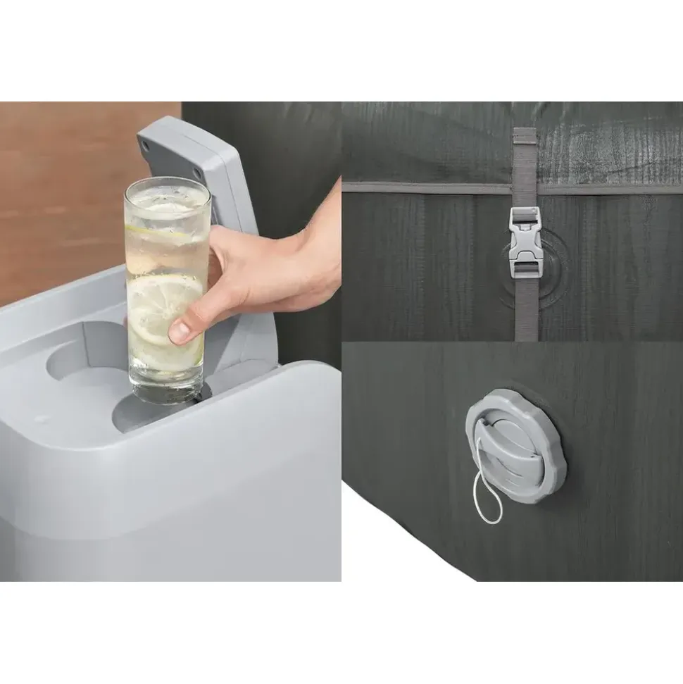 BESTWAY LAY-Z-SPA Mauritius AirJet 270 x 180 x 71 cm Oval