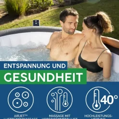 BESTWAY LAY-Z-SPA Mauritius AirJet 270 x 180 x 71 cm Oval