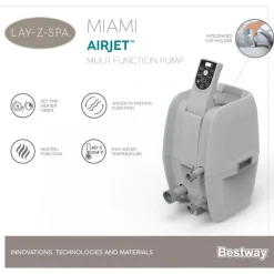 BESTWAY Lay-Z-Spa Miami AirJet