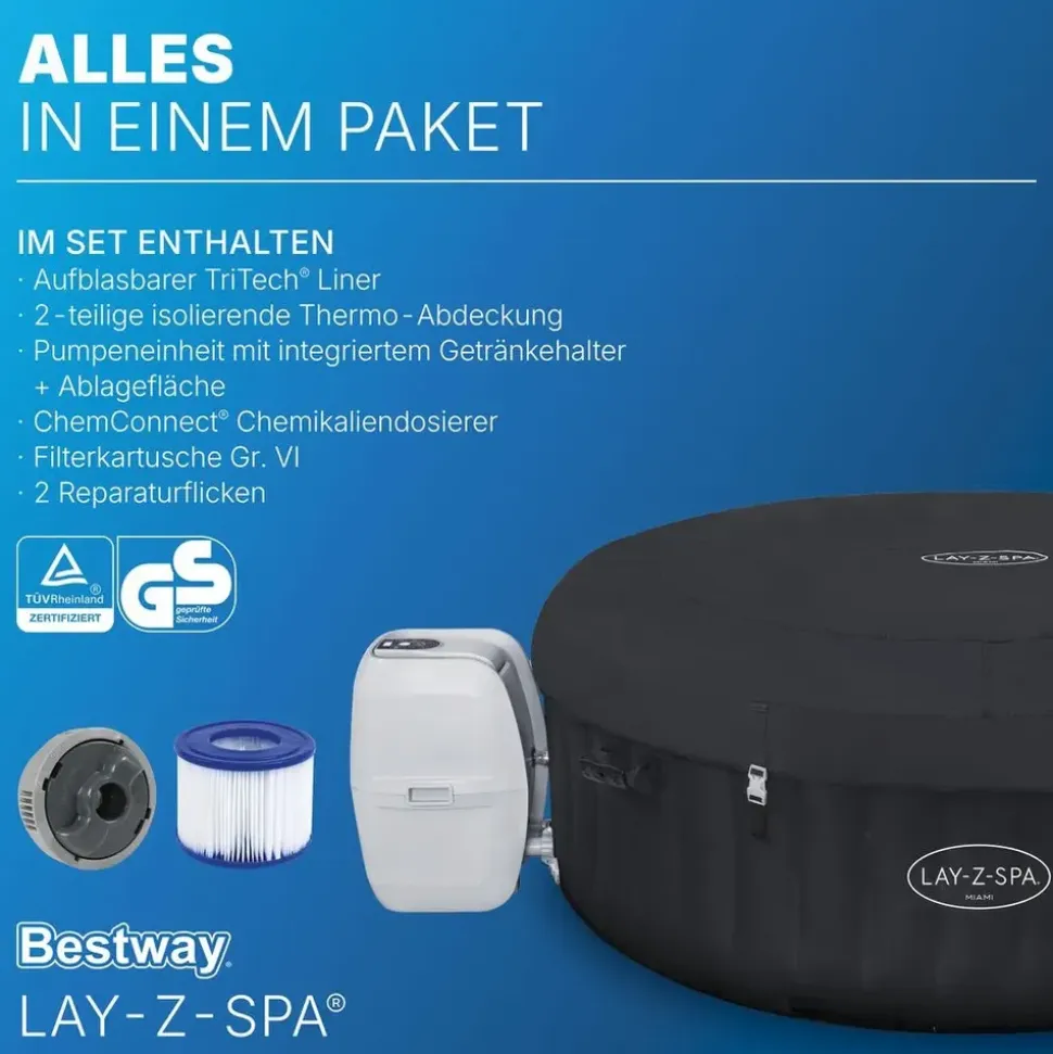 BESTWAY Lay-Z-Spa Miami AirJet