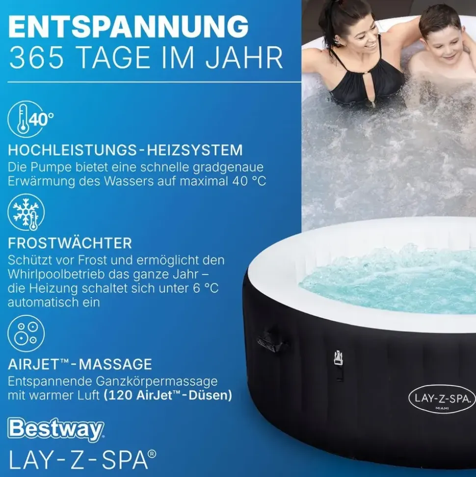 BESTWAY Lay-Z-Spa Miami AirJet