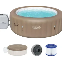 BESTWAY Lay-Z Spa Palm Springs Ø 196 x 71 cm Taupe
