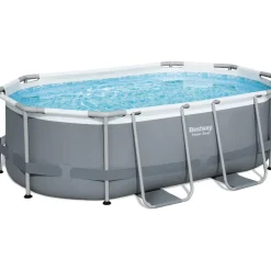 BESTWAY Power Steel Frame Pool oval