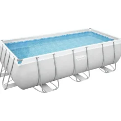 BESTWAY Power Steel Frame Pool rechteckig
