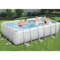 BESTWAY Power Steel Frame Pool rechteckig