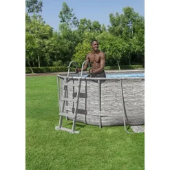 BESTWAY Power Steel Swim Vista Series Frame Pool oval